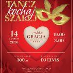 Walentynkowy Bal Karnawałowy 2026 w Hotelu Gracja – tańcz, kochaj, szalej!